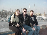 Erica Paul And Jason In Barcelona